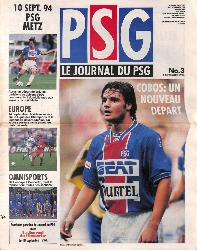 Le journal du PSG N°3 du 4 septembre 1994