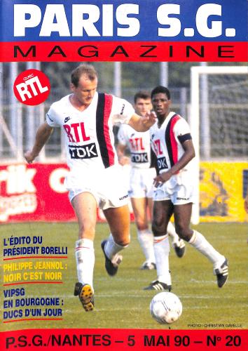 Magazine du Paris S.G. N°20 du 5 mai 1990