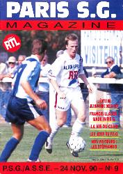 Magazine du Paris S.G. N°9 du 24 novembre 1990