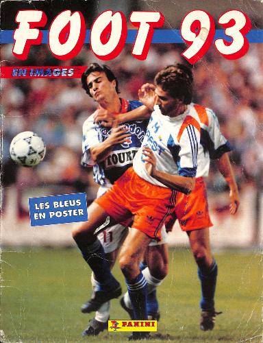 ALBUM PANINI INCOMPLET FOOTBALL 1993