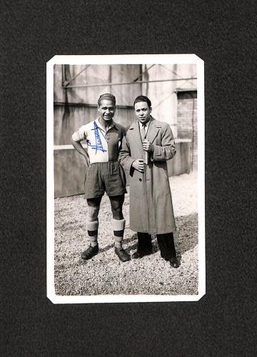 CARTE PHOTO DE MOHAMED NEMEUR AU HAVRE AC ANNÉES 30-40