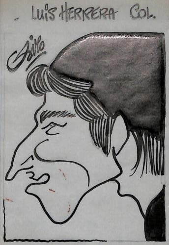 Caricature originale de Luis HERRERA (COL)