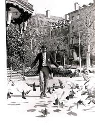 PHOTO ORIGINALE DE PRESSE DE GEORGES CARNUS EN AVRIL 1969