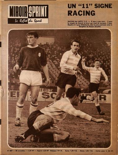 MIROIR SPRINT N°807 DU 20 NOVEMBRE 1961