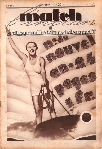 MATCH L'INTRAN N°278 DU 5 JANVIER 1932