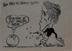 CARICATURE ORIGINALE DE PATRICK RAMPILLON