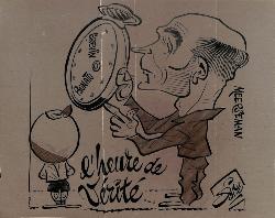 CARICATURE ORIGINALE DE ROGER MEERSEMAN