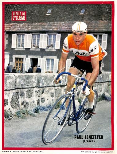 PHOTO DE PAUL LEMETEYER SUPPLÉMENT DU MIROIR DU CYCLISME 1967