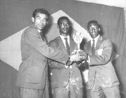 TIRAGE ORIGINAL DE PRESSE DE VALDIR "DIDI" PEREIRA ET DE PELÉ (FOOTBALL)