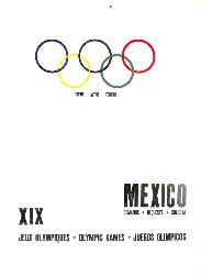 LIVRE SUR LES « XIX JEUX OLYMPIQUES DE MEXICO 1968 »