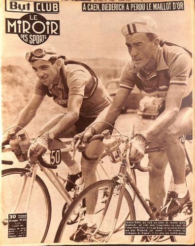 BUT ET CLUB LE MIROIR DES SPORTS N°302 DU 9 JUILLET 1951
