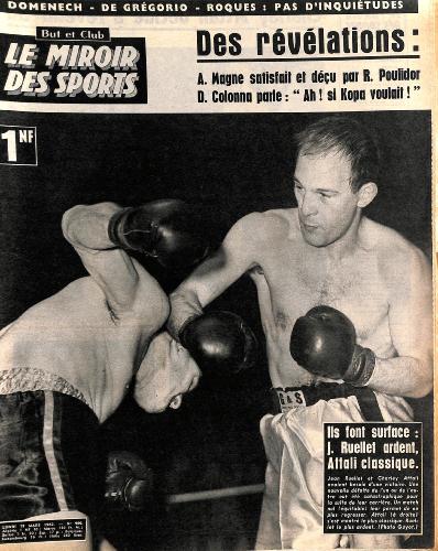 BUT ET CLUB LE MIROIR DES SPORTS N°900 DU 19 MARS 1962