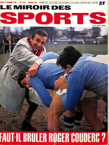 BUT ET CLUB LE MIROIR DES SPORTS N°1163 DU 22 DÉCEMBRE 1966