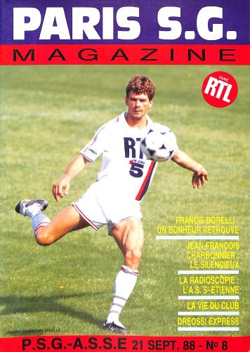 Magazine du Paris S.G. N°8 du 21 septembre 1988