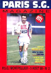Magazine du Paris S.G. N°2 du 5 août 1989