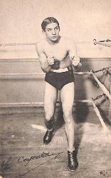 Carte postale de Georges Carpentier.