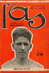 REVUE L'AS N°7 DE SEPTEMBRE 1927 PAR GEORGES « GÉO » ANDRÉ