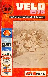 ANNUAIRE « VÉLO 1976 II » 21ÈME ANNÉE PAR JACOBS, DE SMET ET MAHAU