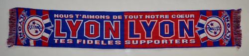 ÉCHARPE FOOTBALL OLYMPIQUE LYONNAIS