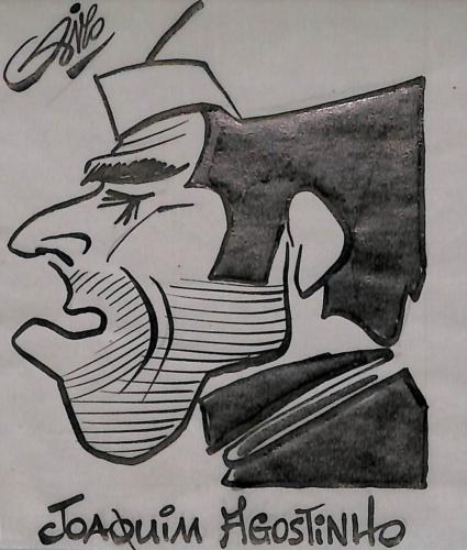 Caricature originale de Joaquim AGOSTINHO (POR)