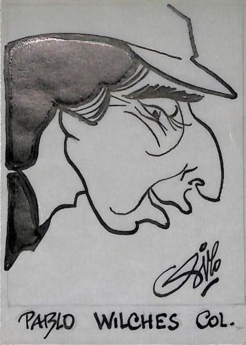 Caricature originale de Pablo WILCHES (COL)