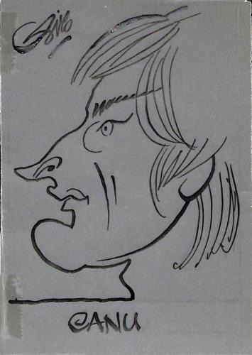 Caricature originale de Fabien CANU (FR)