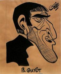 Caricature originale de Bernard GUYOT (FR)