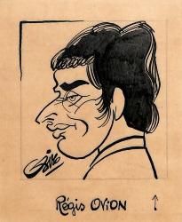 Caricature originale de Régis OVION (FR)