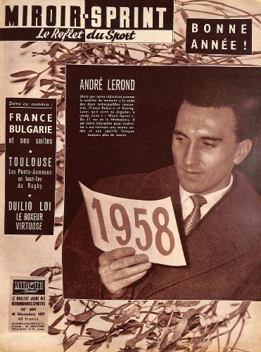 MIROIR SPRINT N°604 DU 30 DECEMBRE 1957
