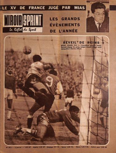 MIROIR SPRINT N°813 DU 2 JANVIER 1962