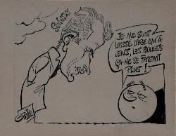 CARICATURE ORIGINALE D'ARNOLD SOWINSKI (RC LENS)