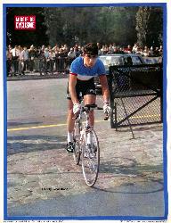 PHOTO DE CHARLY GROSSKOST SUPPLÉMENT DU MIROIR DU CYCLISME 1967
