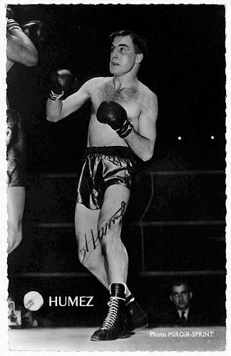 CARTE PHOTO AUTOGRAPHIÉE DE CHARLES HUMEZ