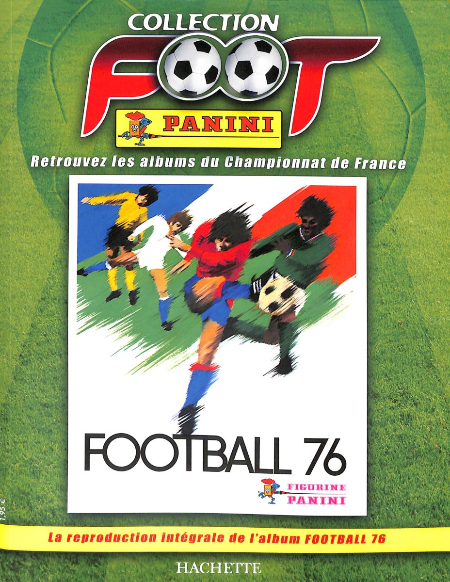 ALBUM PANINI RÉÉDITION FOOTBALL 1976