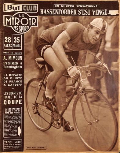 BUT ET CLUB LE MIROIR DES SPORTS N°452 DU 29 MARS 1954
