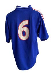 MAILLOT N°6 - ÉQUIPE DE FRANCE JEUNES SAISON 2000-2001