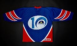 MAILLOT DE HOCKEY SUR GLACE DE L'ÉQUIPE D'ANGLETERRE POUR LES 10 ANS DU COLISEUM