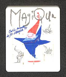 JEU CASSE TÊTE TAQUIN MAGIQUE ALBERTVILLE 1992