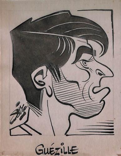 Caricature originale de Charles GUEZILLE (FR) Athlétisme