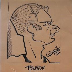 Caricature originale de Maurice HOUVION (FR) Athlétisme