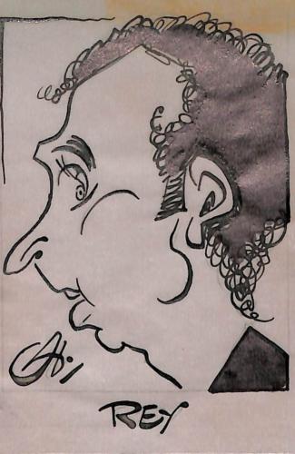 Caricature originale de REY Athlétisme (à déterminer)