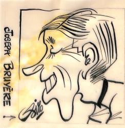 Caricature originale de Joseph BRUYÈRE (BEL)