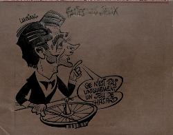 CARICATURE ORIGINALE DE JEAN LUCIANO