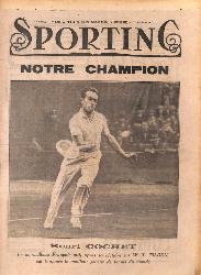 SPORTING N°1009 DU 3 JUIN 1930