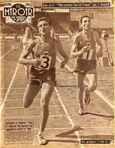 BUT ET CLUB LE MIROIR DES SPORTS N°645 DU 5 AOÛT 1957