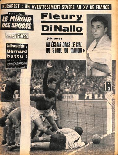 BUT ET CLUB LE MIROIR DES SPORTS N°937 DU 12 NOVEMBRE 1962