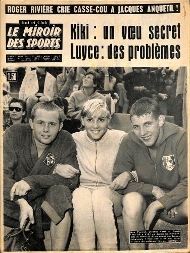 BUT ET CLUB LE MIROIR DES SPORTS N°1090 DU 2 AOÛT 1965