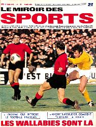 BUT ET CLUB LE MIROIR DES SPORTS N°1169 DU 2 FÉVRIER 1967