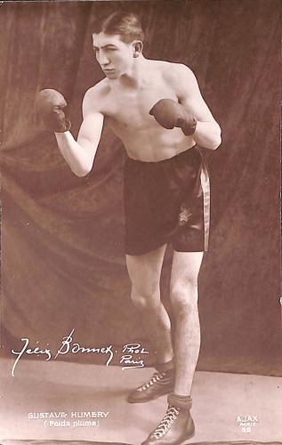 Carte postale de Gustave Humery.