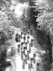 ENSEMBLE DE 6 PHOTOS ORIGINALES DE PRESSE DU TOUR DE FRANCE 1971